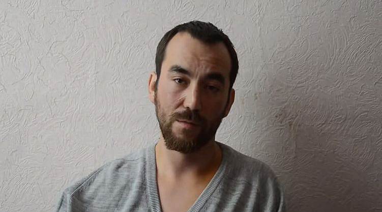 Задержанный в Луганской области Евгений Ерофеев