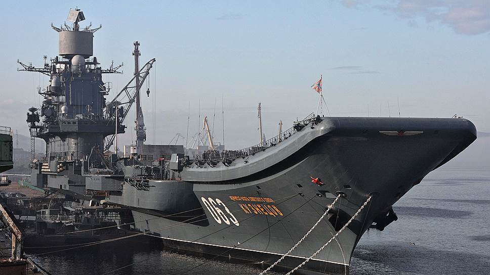 Поход «Адмирала Кузнецова» к сирийским берегам обошелся бюджету почти в 10 млрд руб.