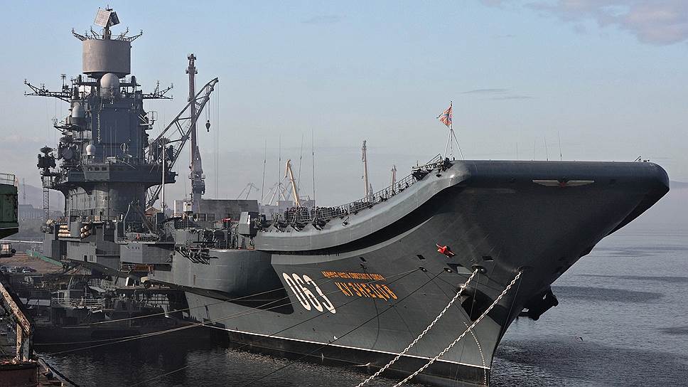 Сколько потратят на ремонт «Адмирала Кузнецова»