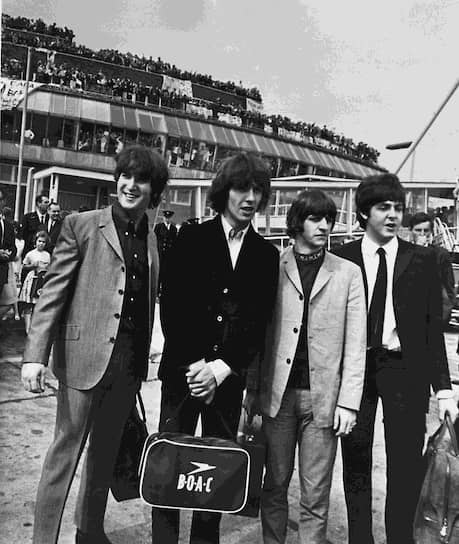 Слева направо: Джон Леннон, Джордж Хариссон, Ринго Старр и Пол Маккартни