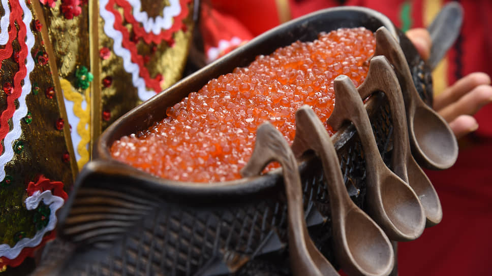 How will a large volume of mined red caviar affect the cost of production?
