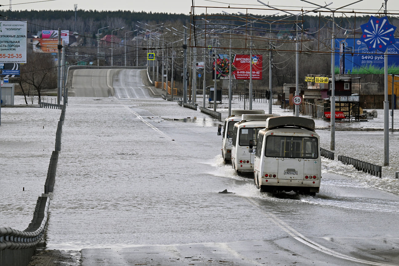 В Кургане уровень воды превысил отметку опасных явлений – Коммерсантъ  Челябинск