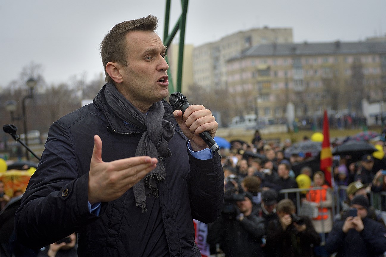 Алексей Навальный выступил на экологическом митинге в Челябинске