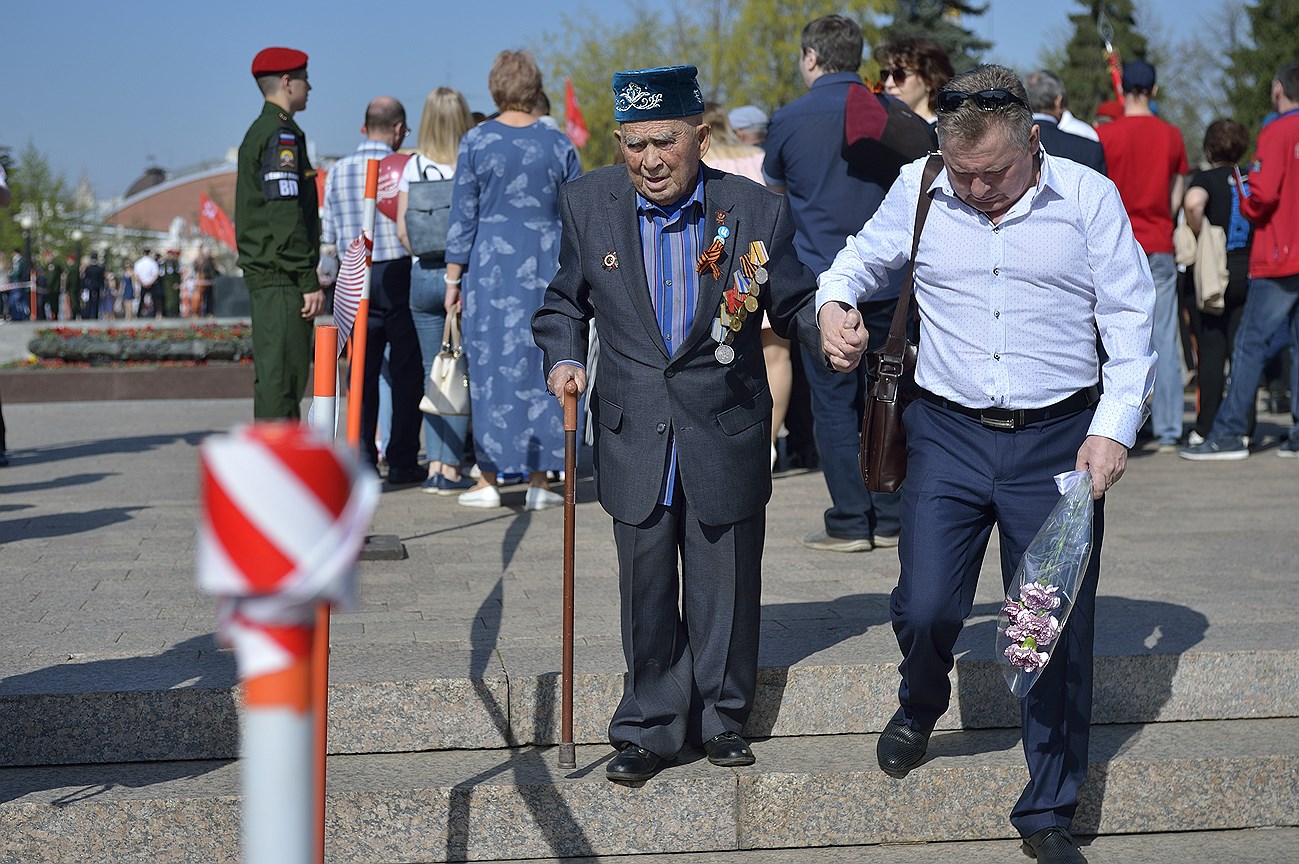 Празднование 74-й годовщины Победы в Челябинске