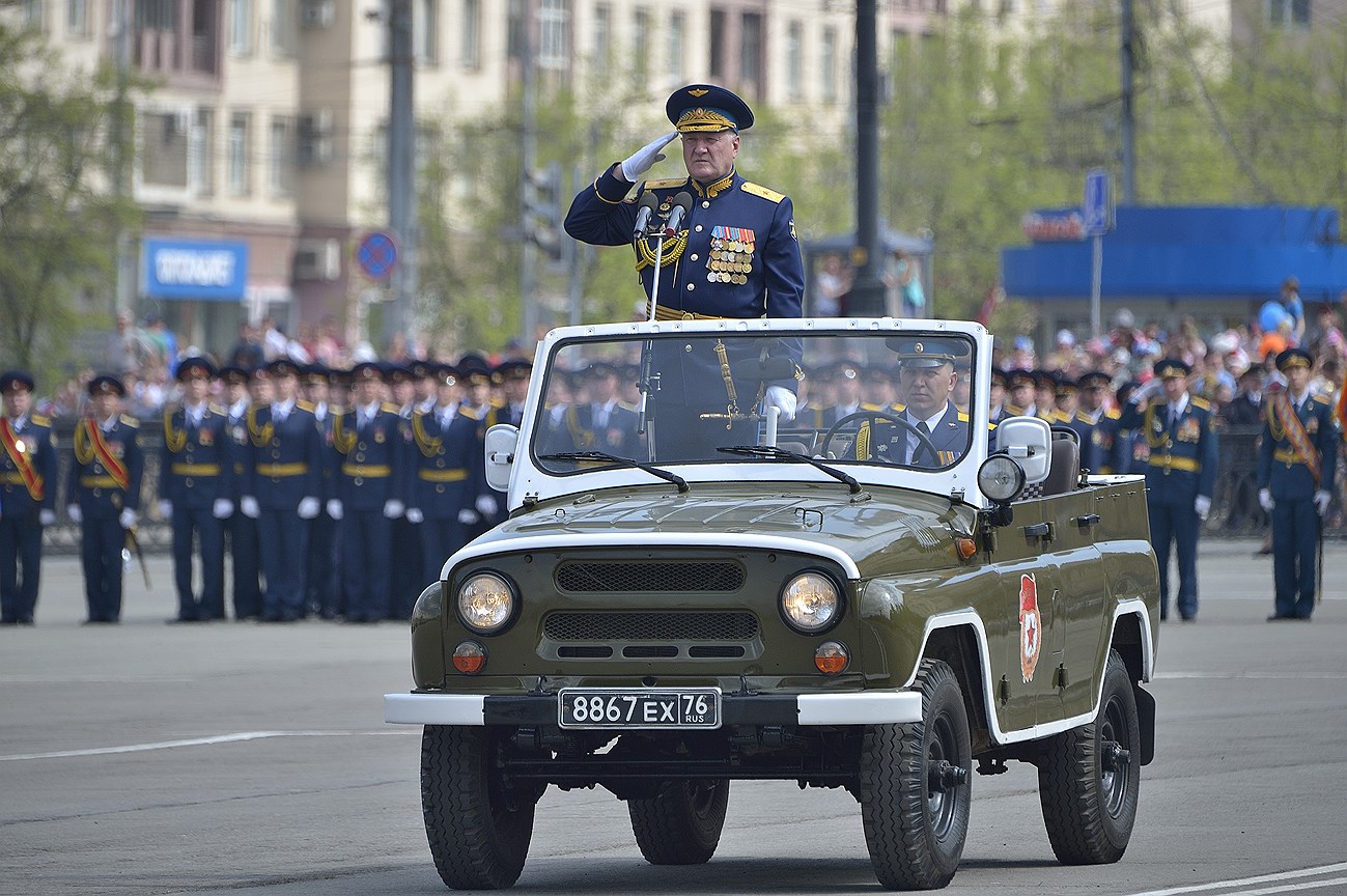 Празднование 74-й годовщины Победы в Челябинске
