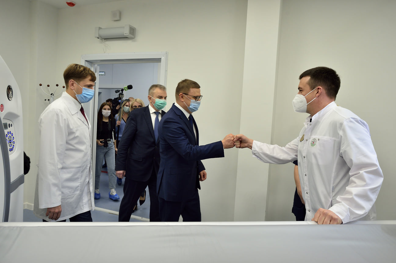 Открытие Челябинского областного инфекционного центра