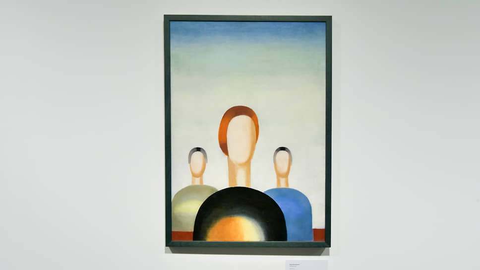 Картина «Три фигуры» из коллекции Третьяковской галереи была восстановлена через месяц после акта вандализма