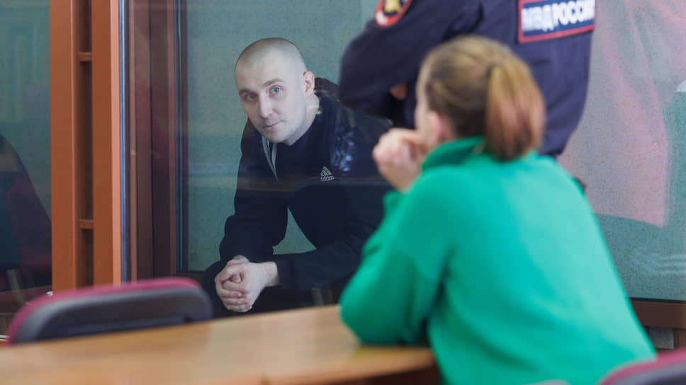  Глеб Васильев перед началом заседания суда