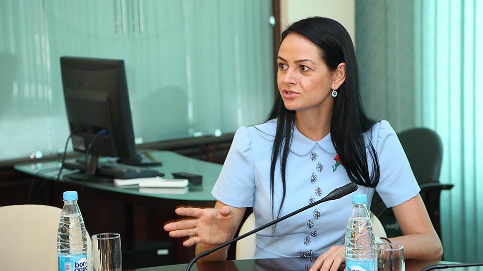 Директор департамента молодежной политики Свердловской области Ольга Глацких