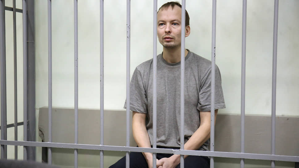 Алексей Александров, обвиняемый в убийстве Ксении Солтановой и Натальи Кузнецовой 