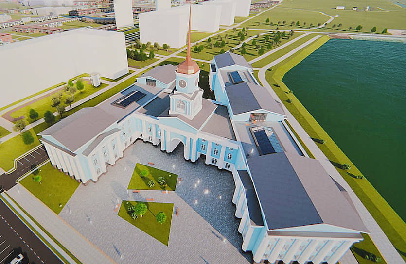 Управляющая компания «Академический» презентовала проект администрации будущего восьмого района Екатеринбурга
