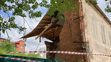 В Тюмени рухнула часть памятника архитектуры