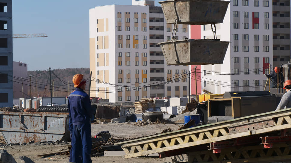Строительство Деревни Универсиады в Новокольцовском районе Екатеринбурга