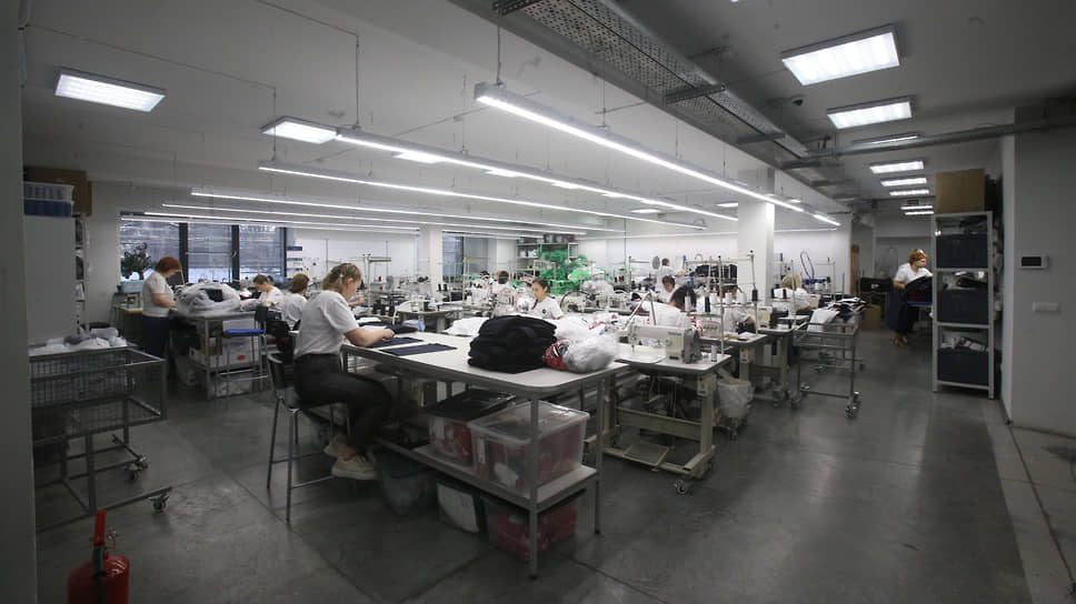 Швейный цех мануфактуры SHISHKIN uniform atelier (&quot;Шишкин корпоративный пошив&quot;) в Екатеринбурге