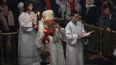 В кафедральном соборе Екатеринбурга прошло пасхальное богослужение