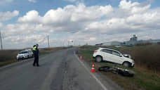 В Тюменской области в ДТП с машиной пострадал 16-летний мотоциклист