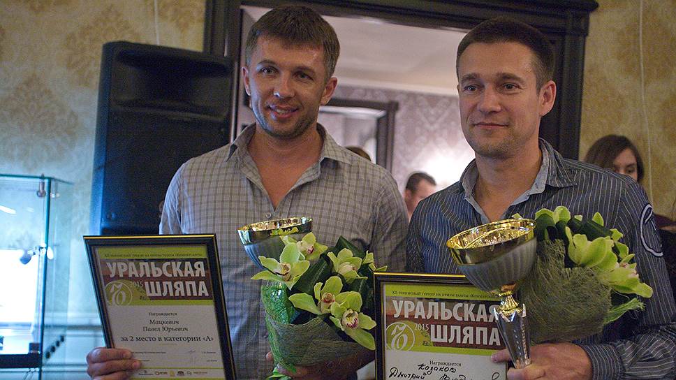 Павел Мацкевич и Дмитрий Казаков (призеры турнира)