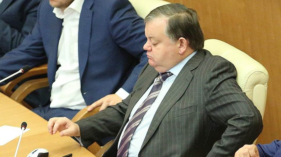 Вице-спикер законодательного собрания Свердловской области Виктор Маслаков 