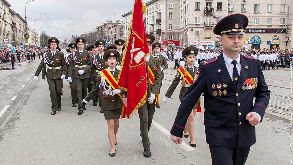 Военный парад в честь Дня Победы 9 мая в Нижнем Тагиле