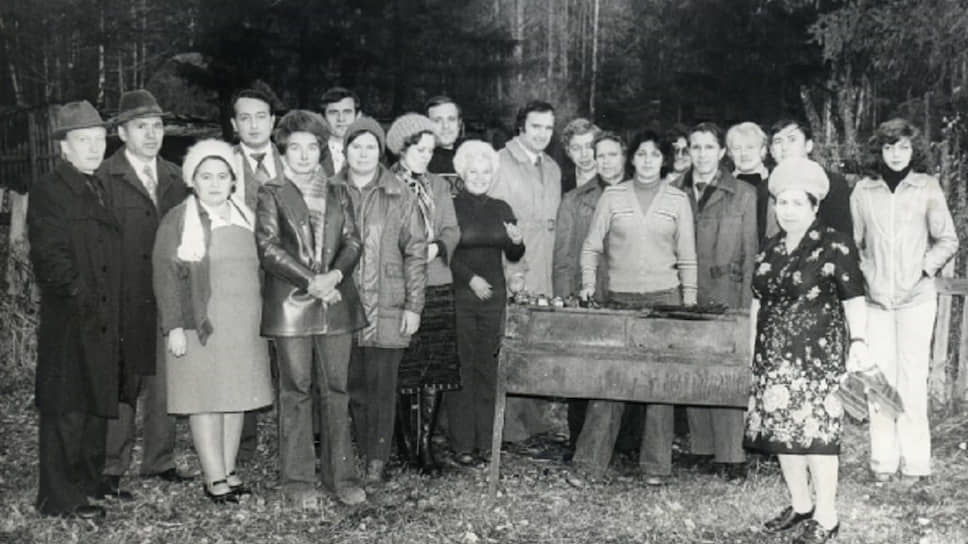 Оперативная поисковая группа на отдыхе: Адам, Устюжанин, Далевский, 1970 год.