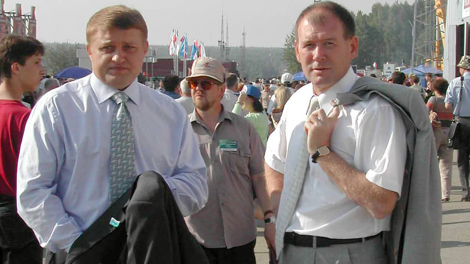 Лидеры ОПС &quot;Уралмаш&quot; Александр Куковякин (слева) и Александр Хабаров