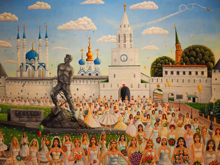 Выставка «Счастье навсегда!» художника Альфрида Шаймарданова в музее наивного искусства 