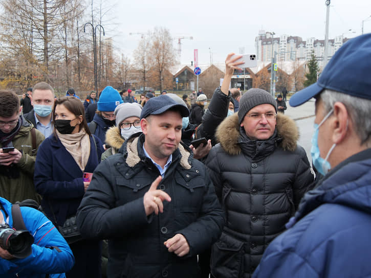 Церемония открытия движения по Макаровскому мосту