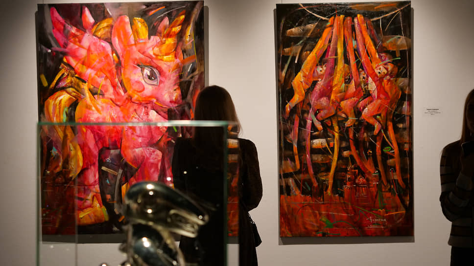 Открытие персональной выставки «Defensor infantilis» художника Кирилла Бородина в галерее «Синара-Арт» (Синара Центр)