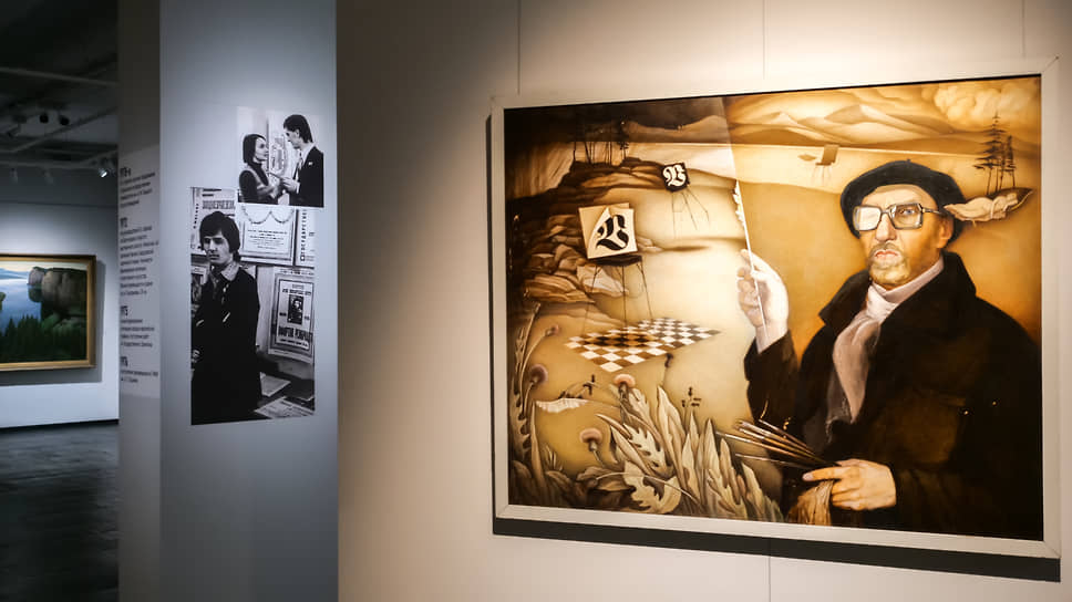 В экспозиции картины таких знаковых уральских художников, как Миша Брусиловский, Геннадий Мосин, Анатолий Калашников 