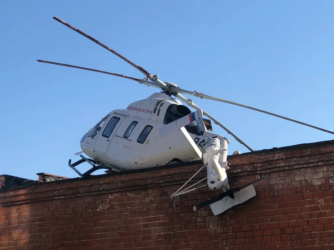 После аварийной посадки вертолета санавиации в Ижевске возбудили уголовное  дело – Коммерсантъ Ижевск