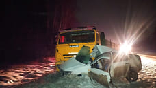 Водитель легкового автомобиля скончался в результате столкновения с грузовиком в Завьяловском районе Удмуртии
