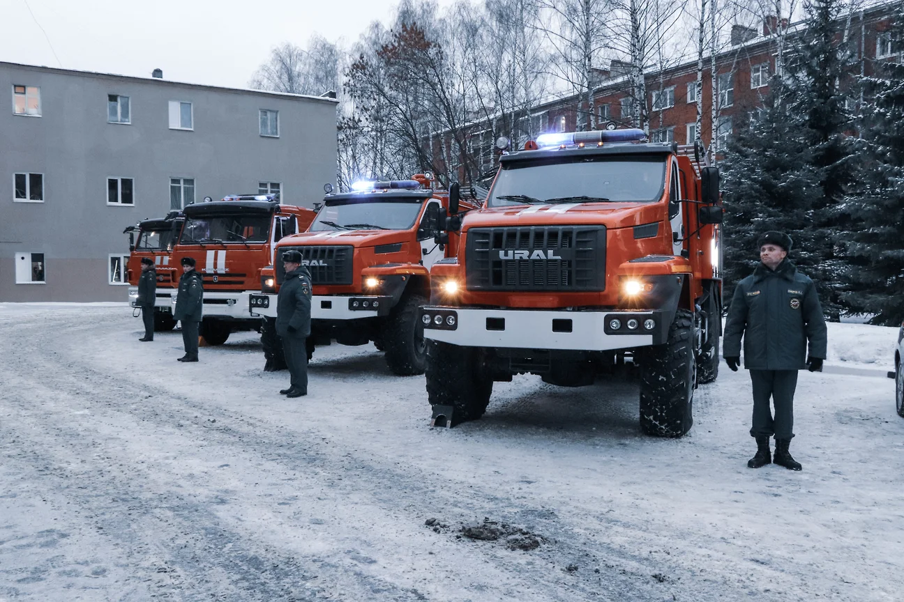 13 единиц техники стоимостью 90 млн рублей поступило в МЧС Удмуртии –  Коммерсантъ Ижевск