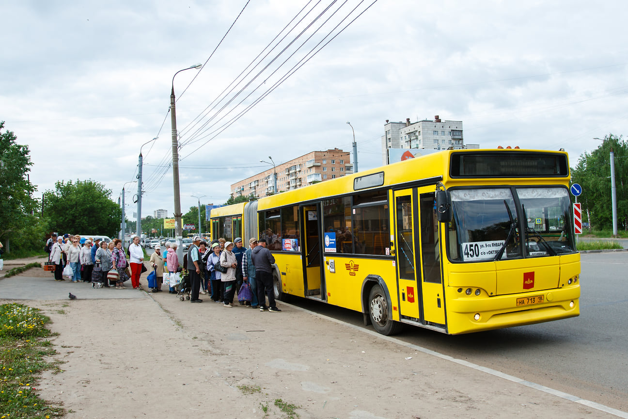 В Ижевске автобус №373 начнет останавливаться в Новых Пазелах с 20 июня –  Коммерсантъ Ижевск