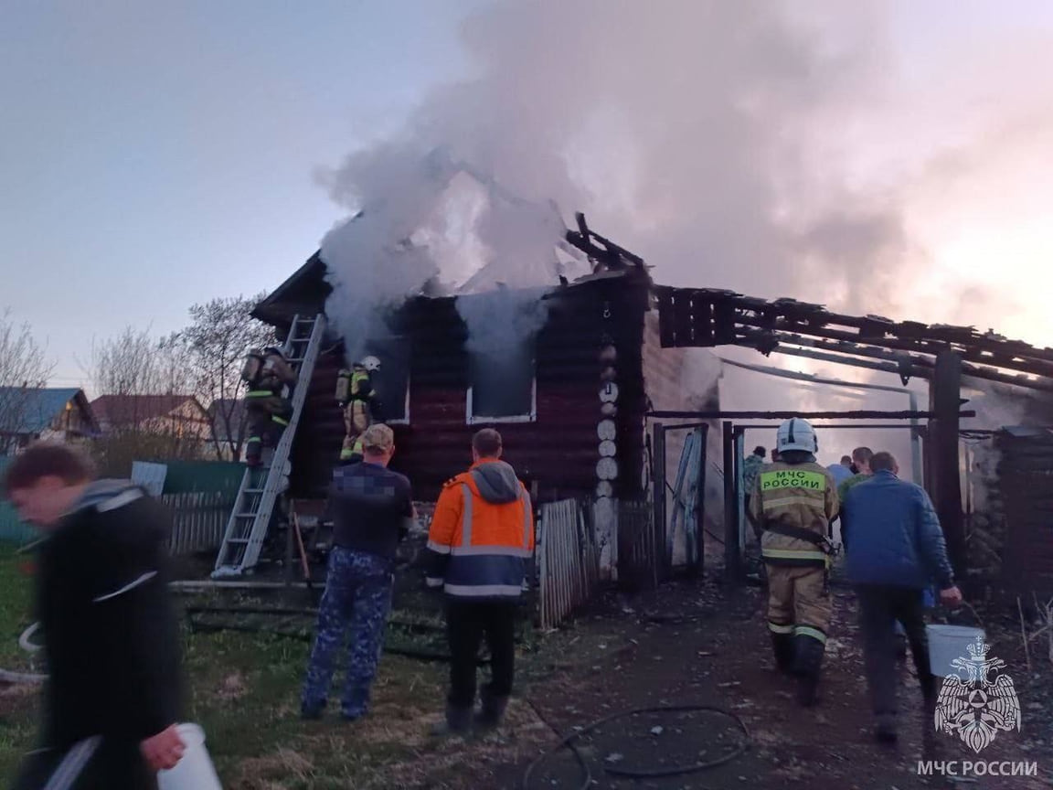 Двое детей погибли при пожаре в поселке Игра в Удмуртии – Коммерсантъ Ижевск