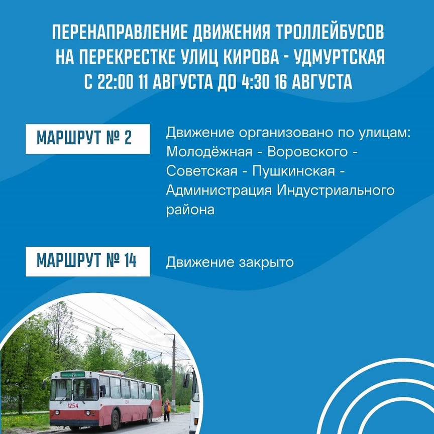 Движение по перекрестку Кирова и Удмуртской в Ижевске закрывается ...