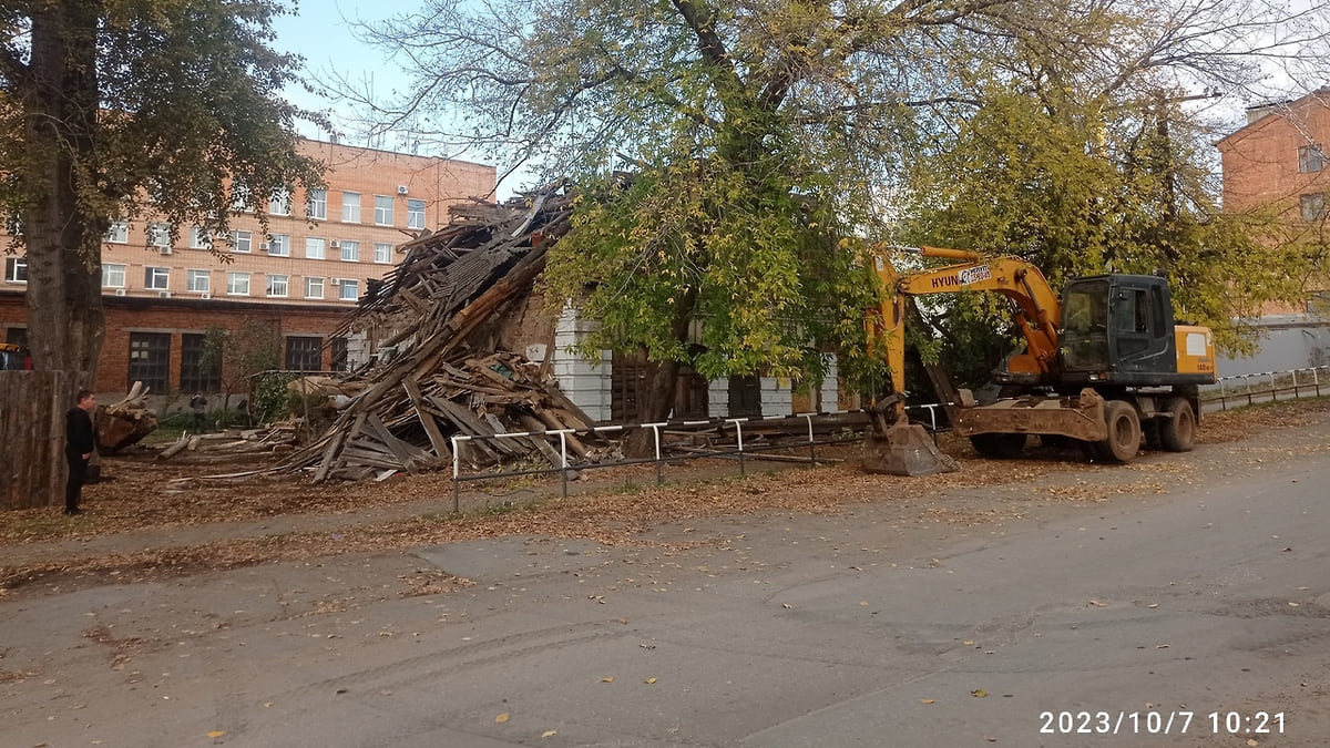 Агентство по охране культурного наследия назвали несанкционированным снос  дома на Красной в Ижевске – Коммерсантъ Ижевск