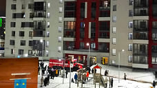 70 человек эвакуировались из дома в Ижевске из-за пожара