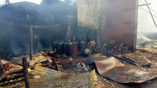 Работники цеха по производству фанеры в Удмуртии устроили крупный пожар