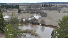 В ранее подтопленном Игринском районе Удмуртии река Лоза опустилась на 1,2 м