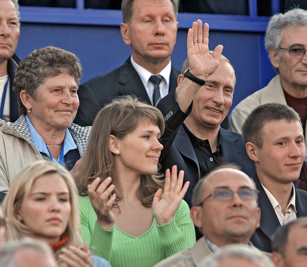 Август 2016 года. Президент России Владимир Путин на церемонии открытия Всероссийских летних сельских спортивных игр на центральном стадионе Ижевска.
