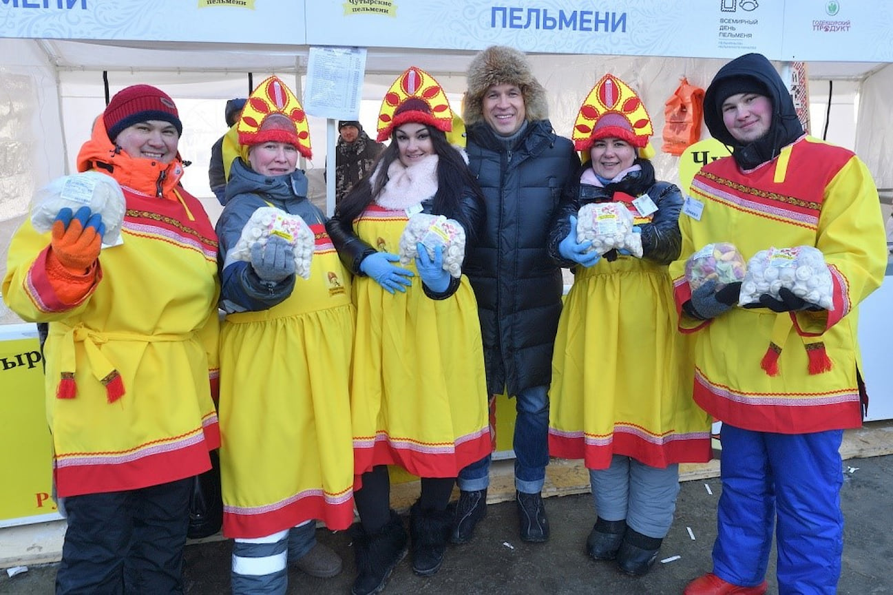 8 февраля на Центральной площади Ижевска прошел заключительный день фестиваля «Всемирный день пельменя»