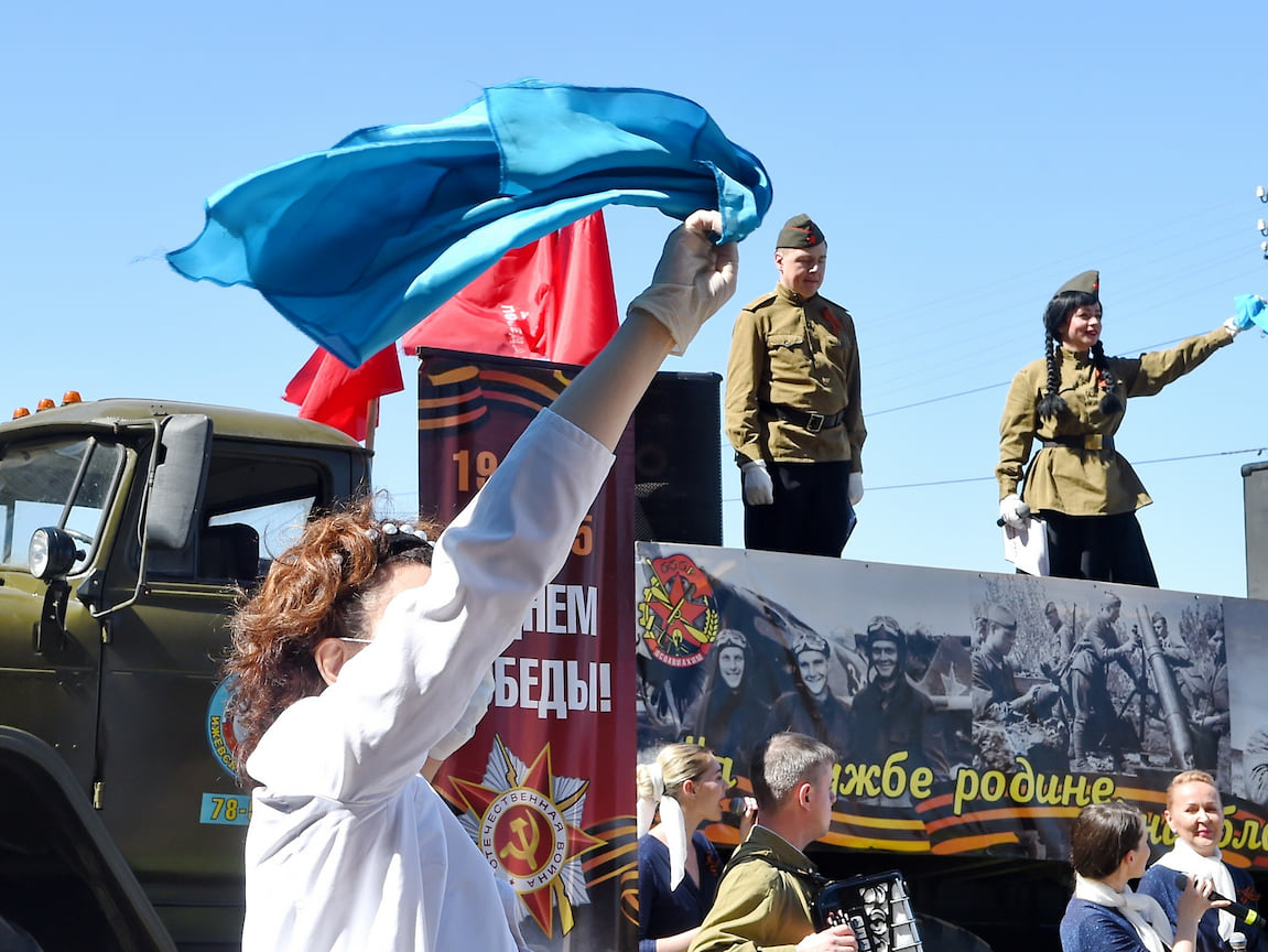 В честь Дня Победы в этом году в Ижевске праздничные мероприятия прошли немного в другом формате