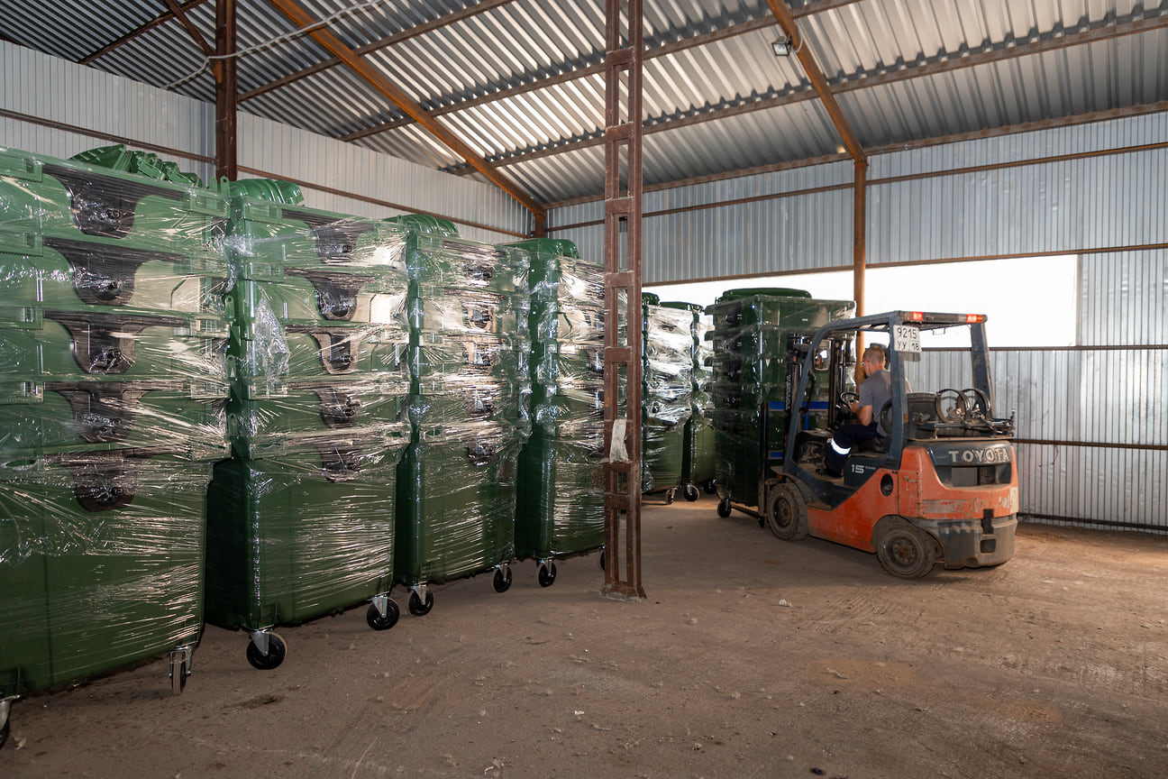 В Удмуртии установлено 1300 контейнеров для сбора пластика, стекла, металла