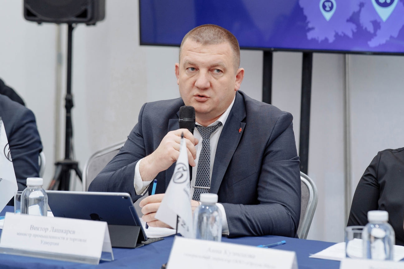 Министр промышленности и торговли Удмуртии Виктор Лашкарев