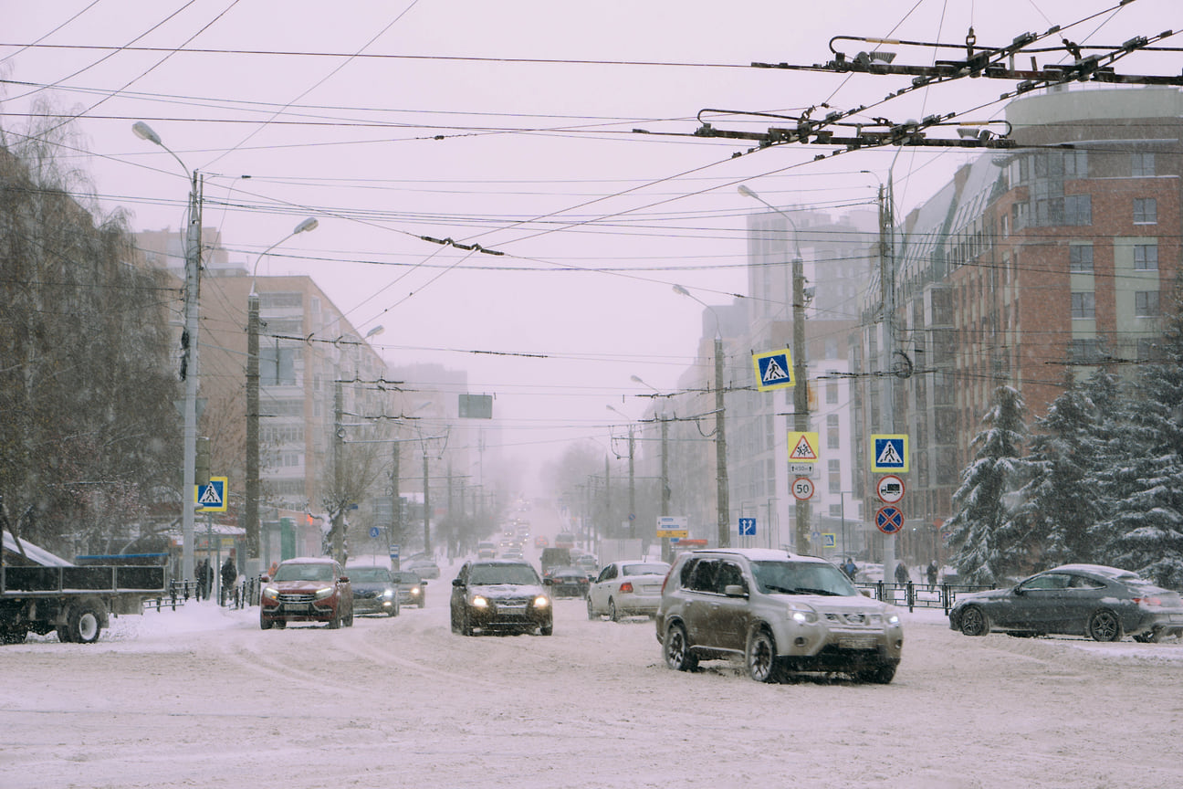 Город замело – Коммерсантъ Ижевск