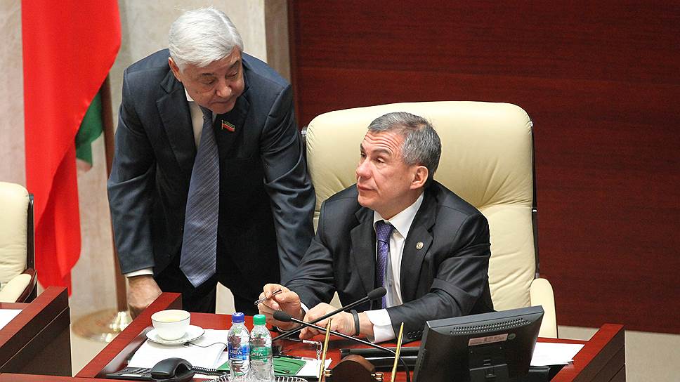 Фарид Мухаметшин и Рустам Минниханов считают, что нынешний договор между РФ и Татарстаном «неплохой»