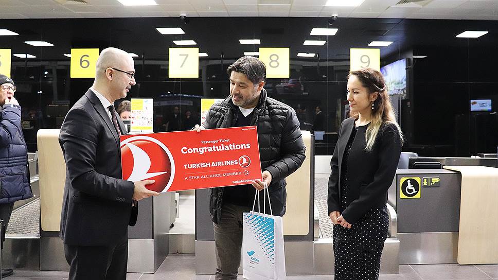 Пассажиропоток аэропорта Казани впервые превысил 3 миллиона человек