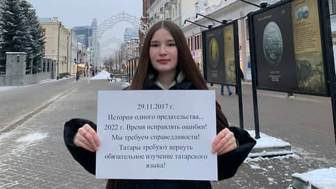 В Казани прошел пикет с требованием вернуть обязательное изучение татарского языка