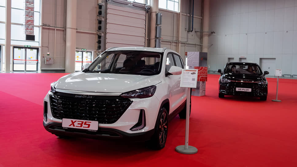 На выставке китайских автомобилей в рамках форума «РОСТКИ»