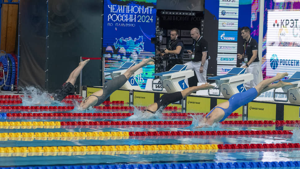 Финал чемпионата России по плаванию